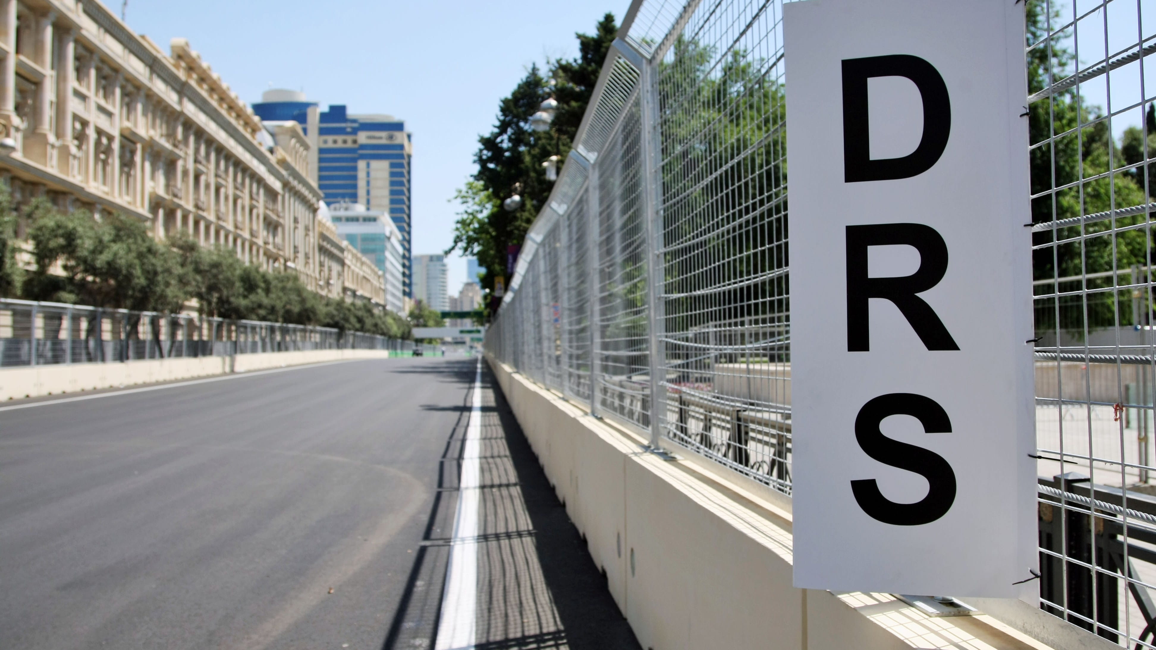 DRS board at Baku