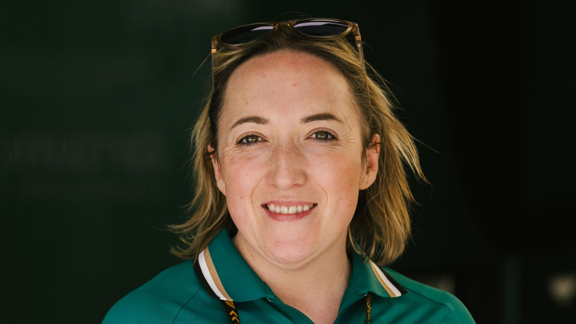 Photograph of Sosanna Ni Dhubhain, Aston Martin Aramco engineer
