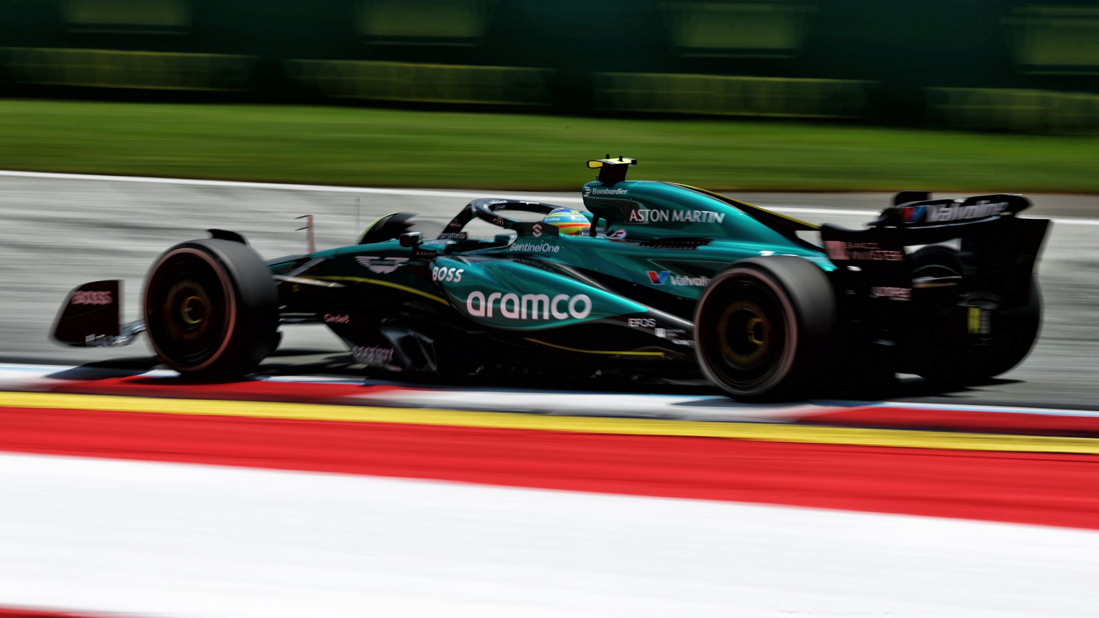 Photograph of Aston Martin AMR24 in Austria