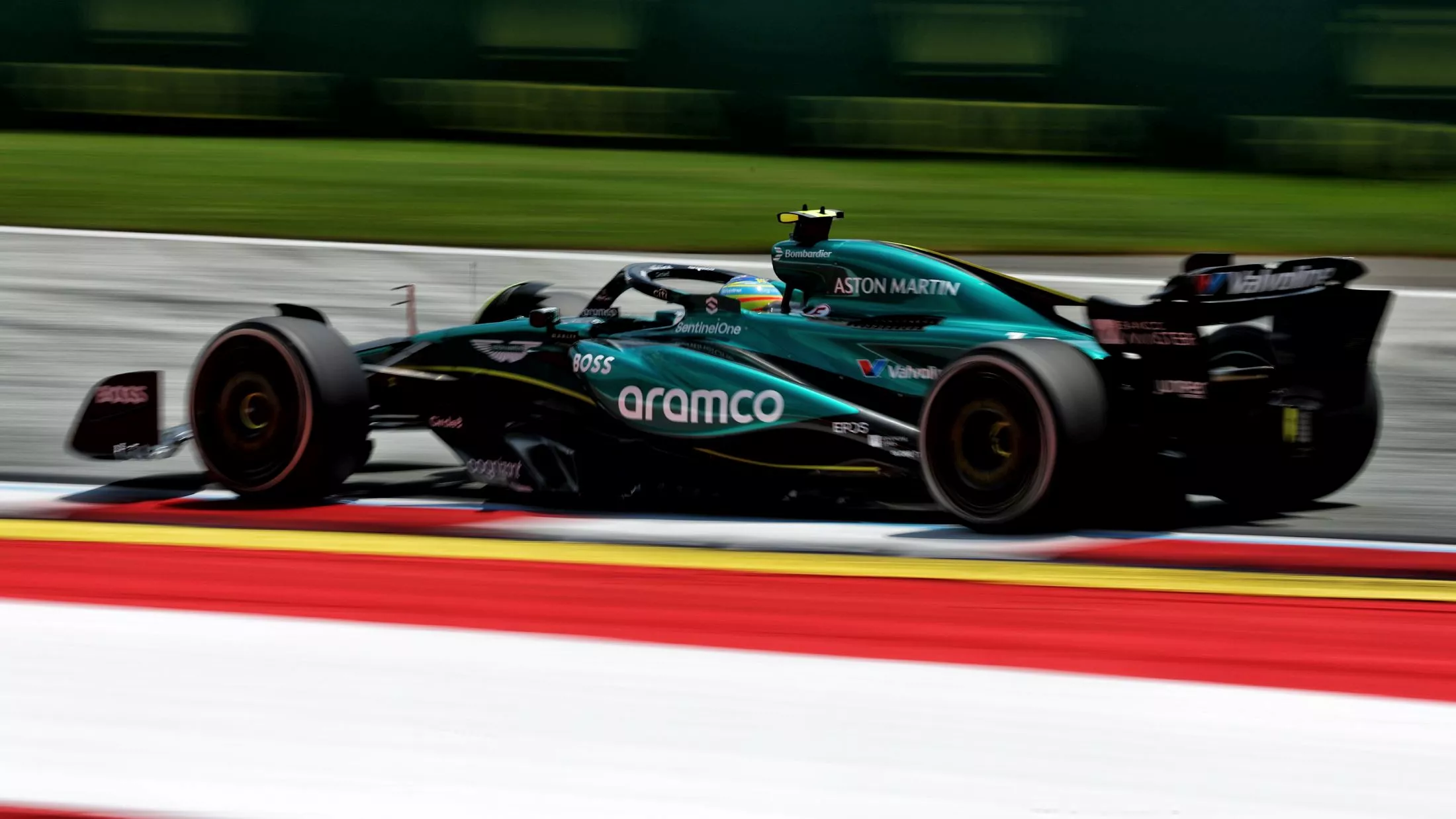 Photograph of Aston Martin AMR24 in Austria