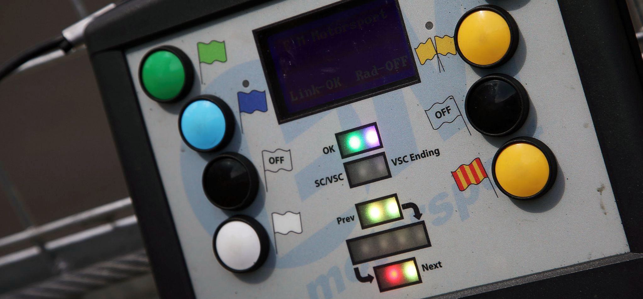 Image of the FIA marshalling system