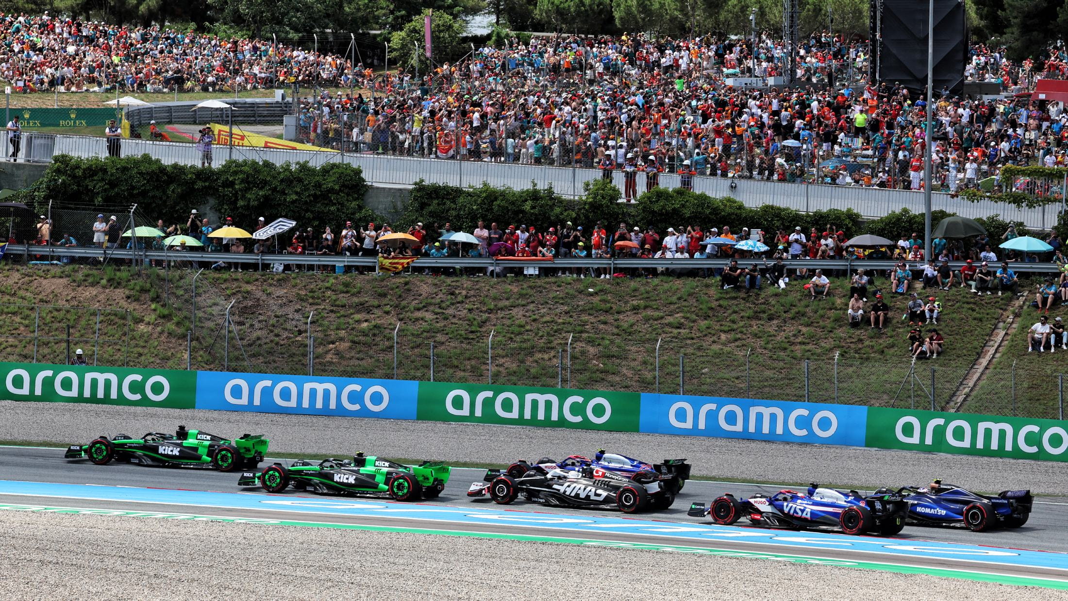 Image:F1 race start Spain 2024