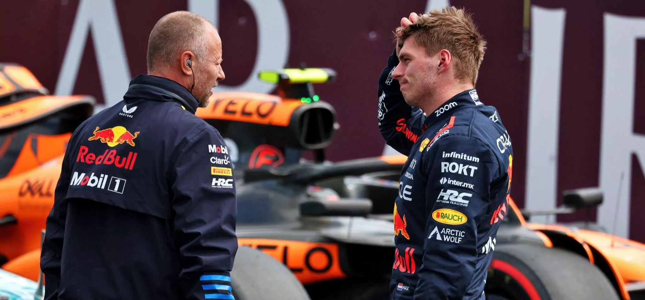 Max Verstappen went off track and picked up damage during qualifying on Saturday, which hurt his chances of fighting for pole position