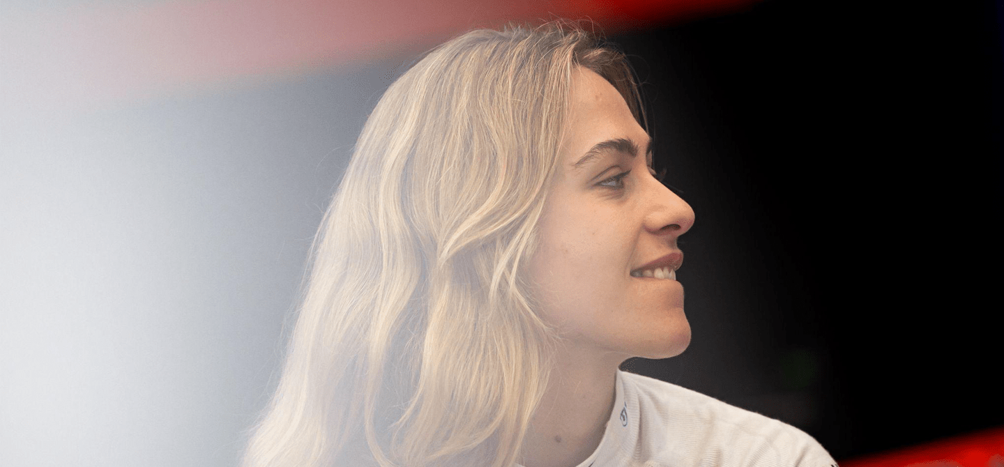 Sophia Floersch tested the F2 car as part of an FIA push to improve accessibility