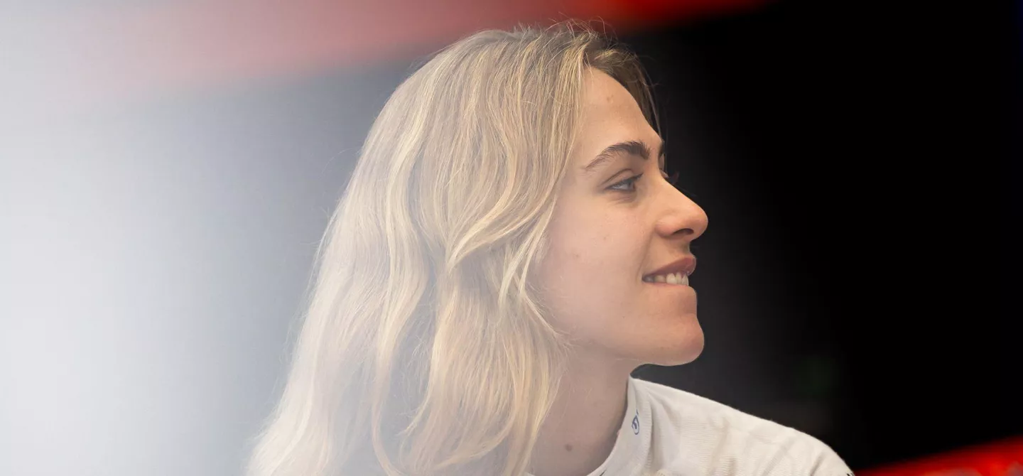  Sophia Floersch tested the F2 car as part of an FIA push to improve accessibility 