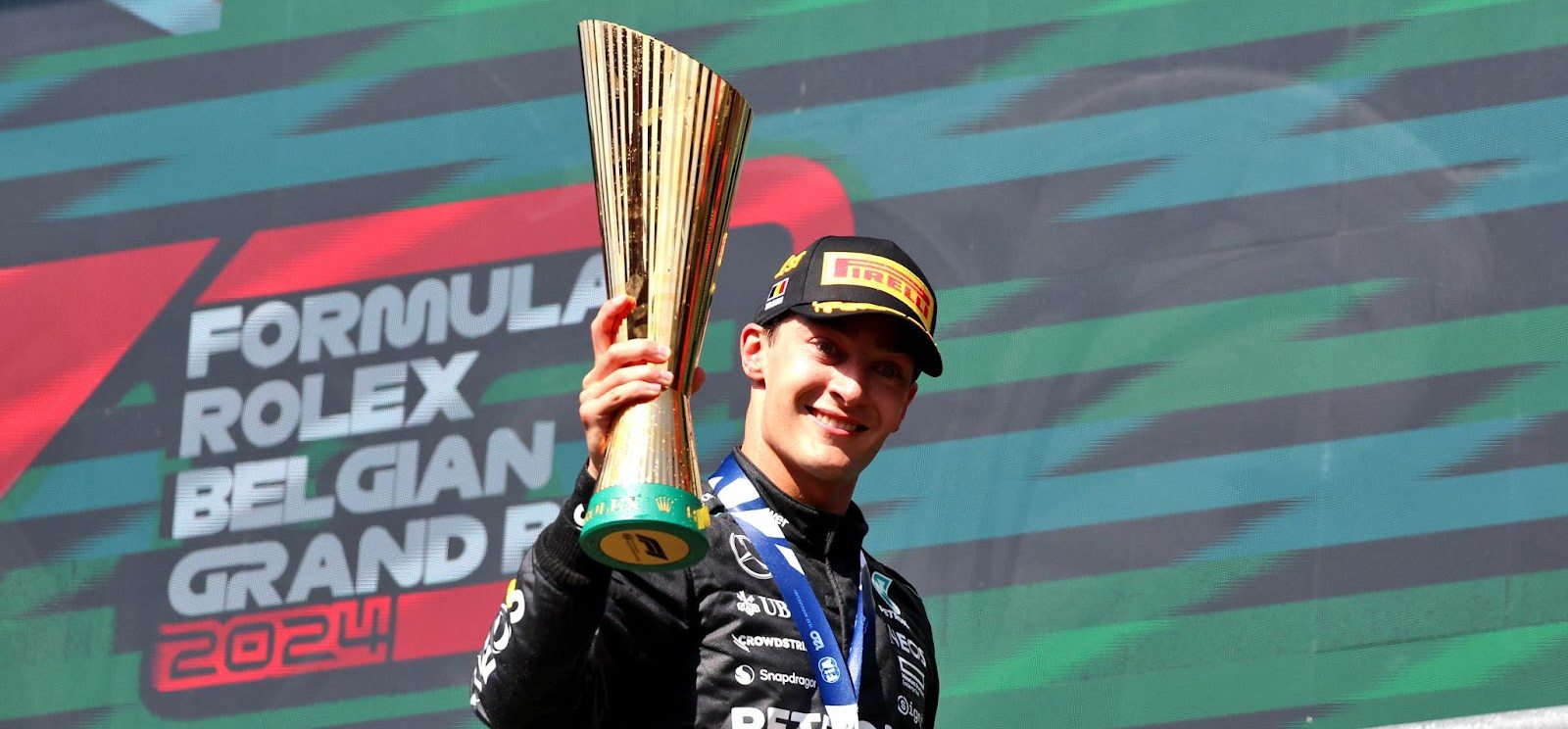 George Russell was disqualified in Belgium as the car was found to have been underweight during post-race checks