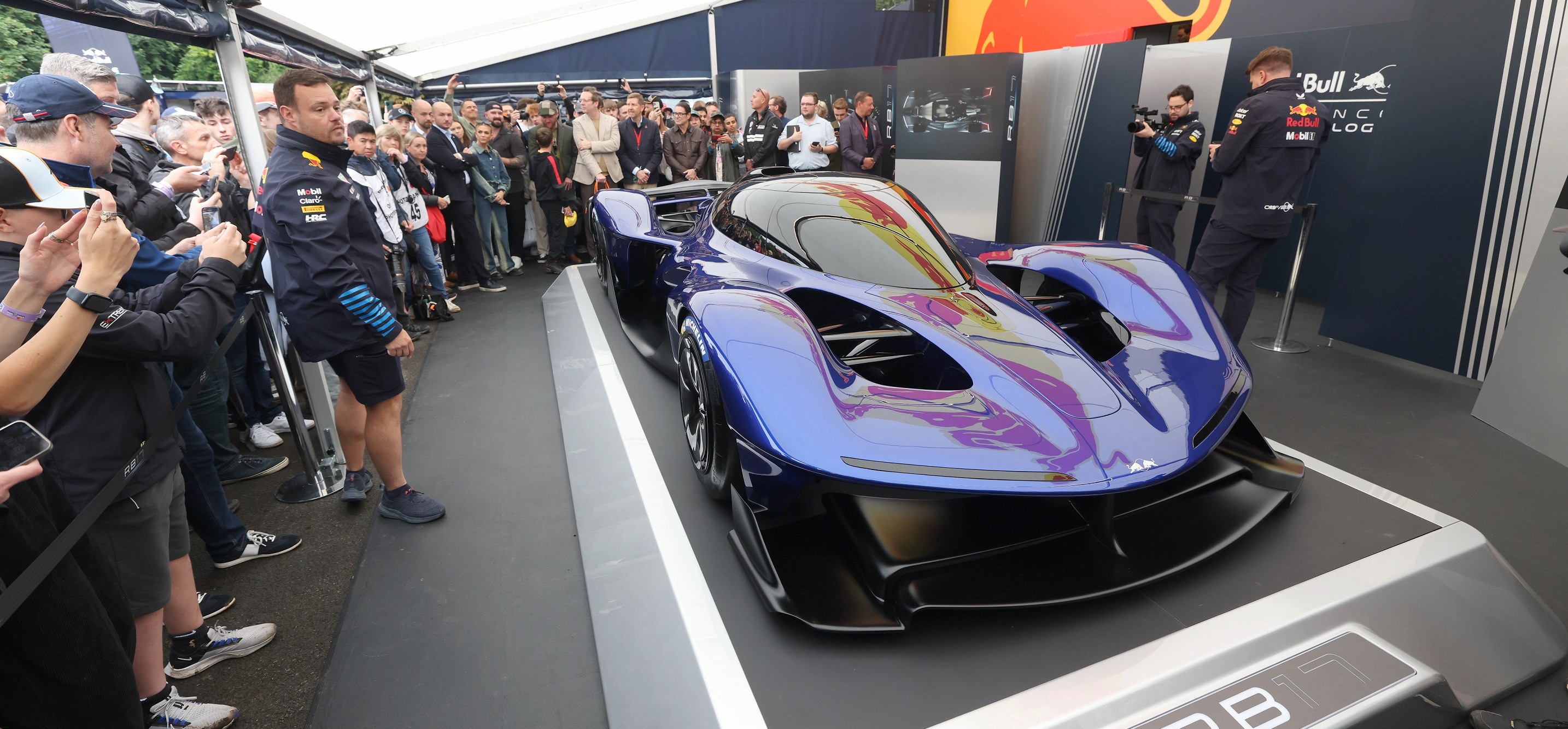 The RB17 Hypercar is unveiled at the 2024 Goodwood Festival of Speed. Ph. by PA Media. (1)