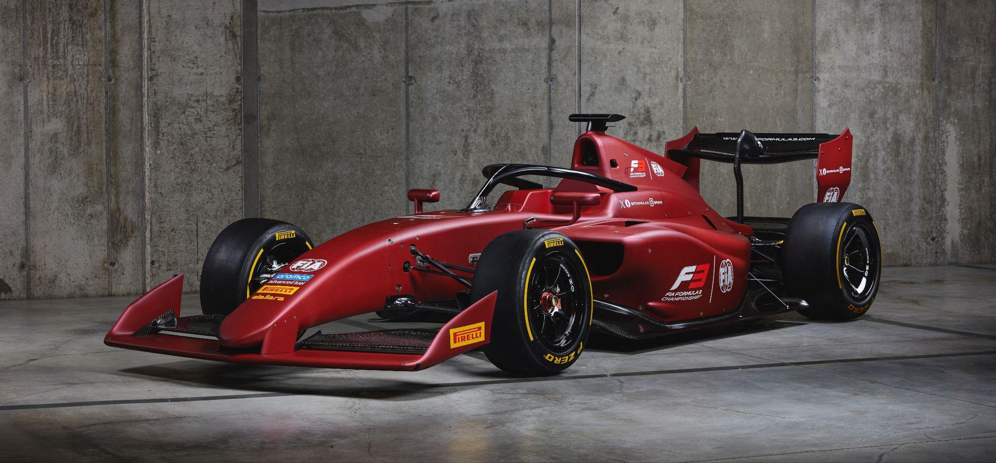 New 2025 Formula 3 car