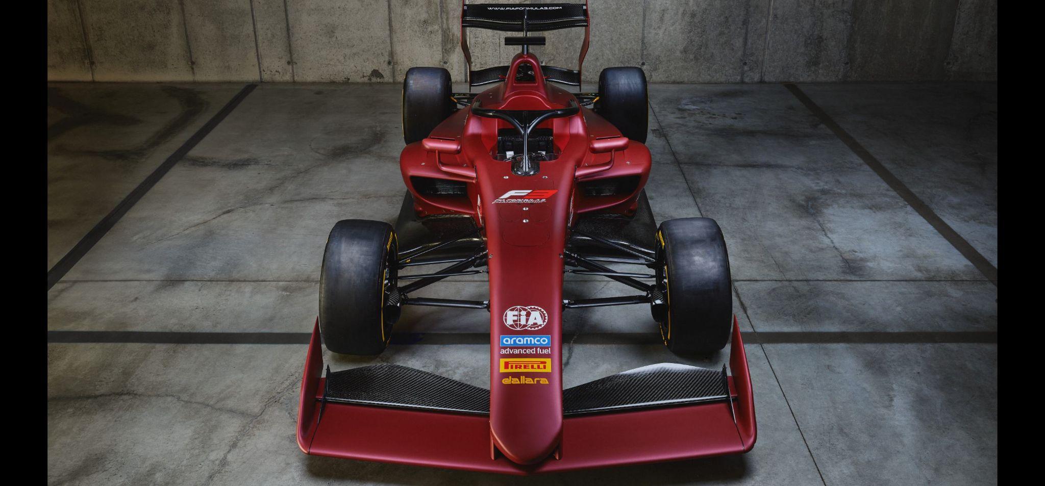 New 2025 Formula 3 car