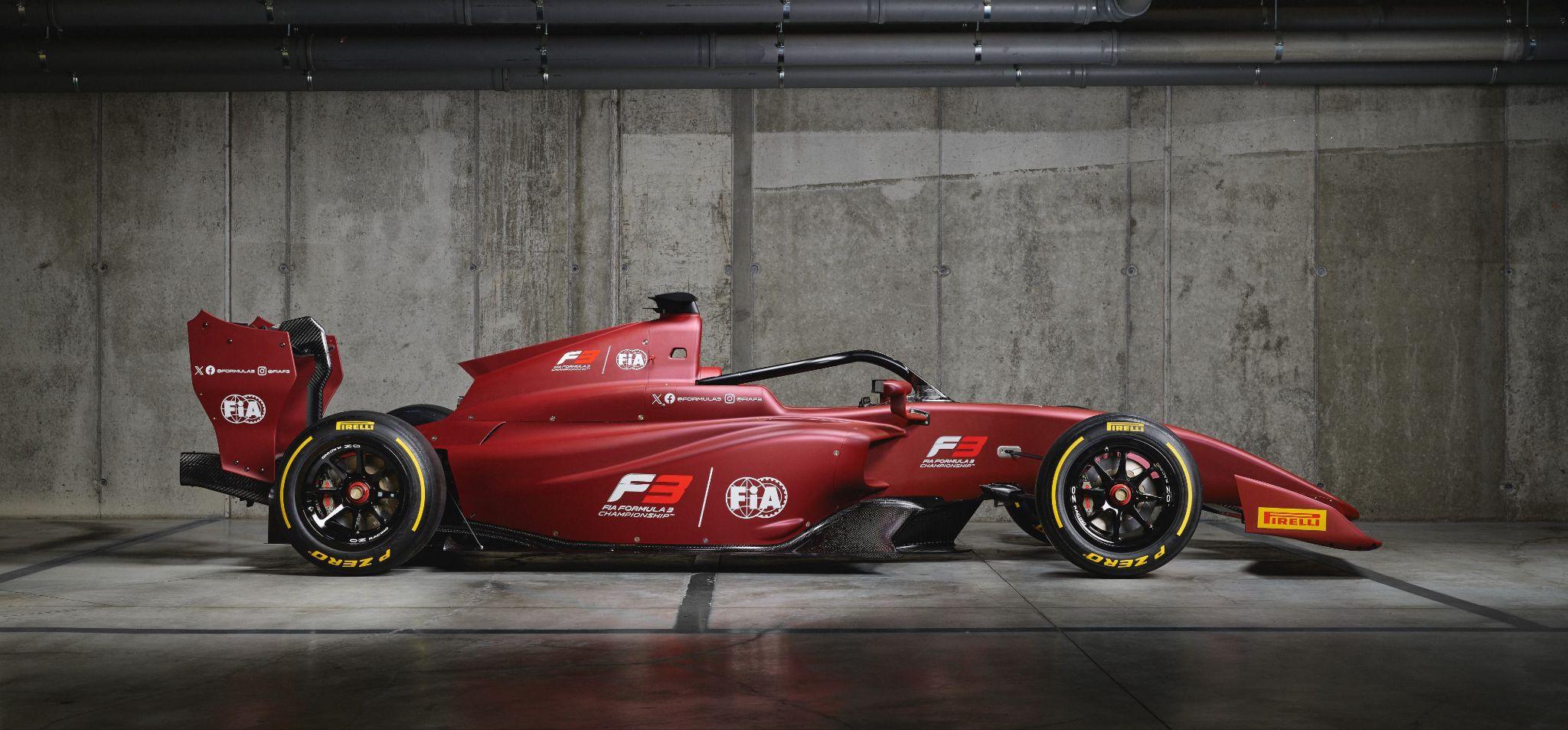 New 2025 Formula 3 car
