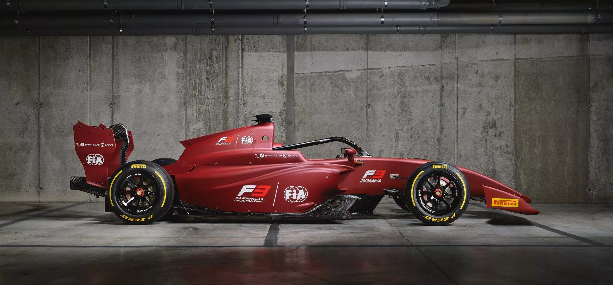 New 2025 Formula 3 car