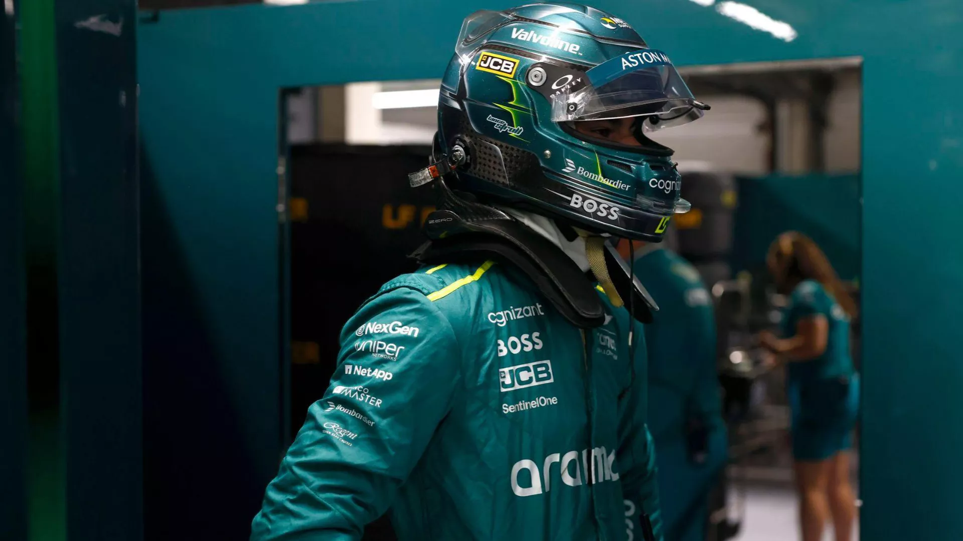  A change in colour has wider-ranging implications: it needs to be carried over to the garage, race suits, hospitality, and more areas