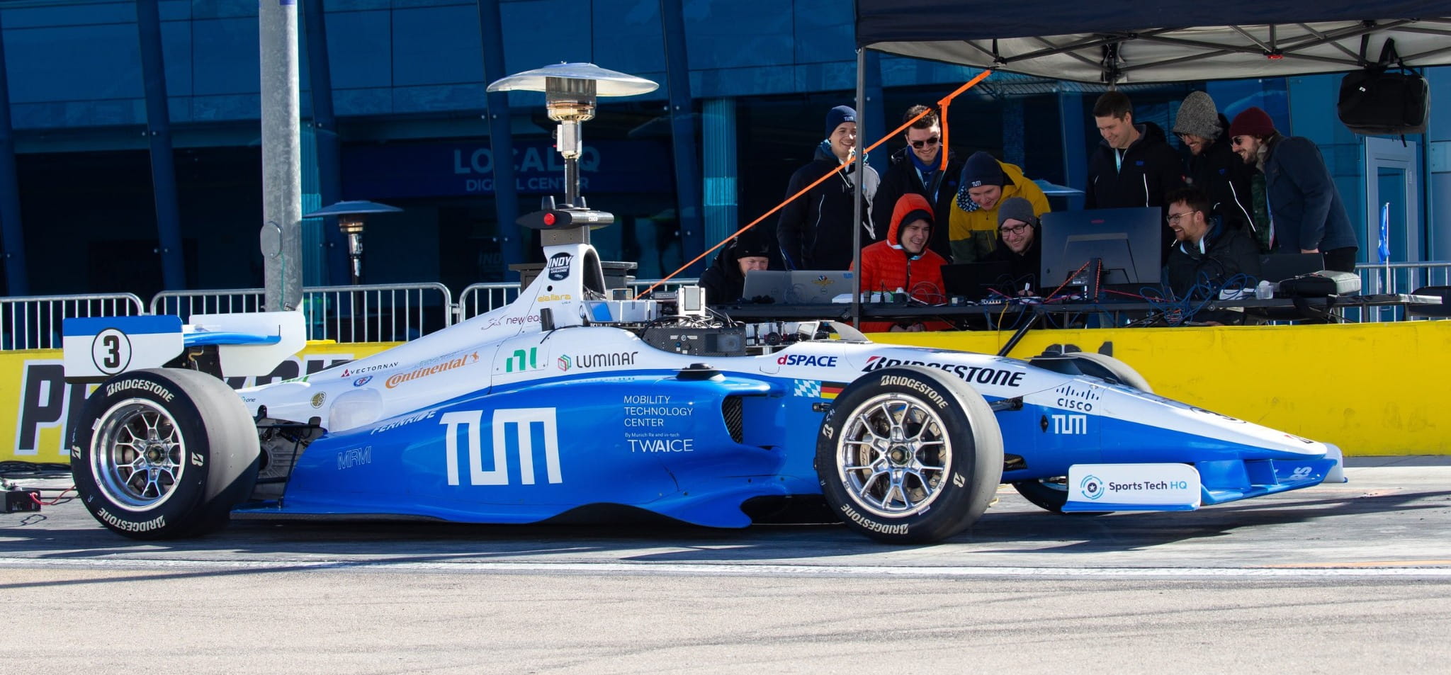 Indy Autonomous Challenge car