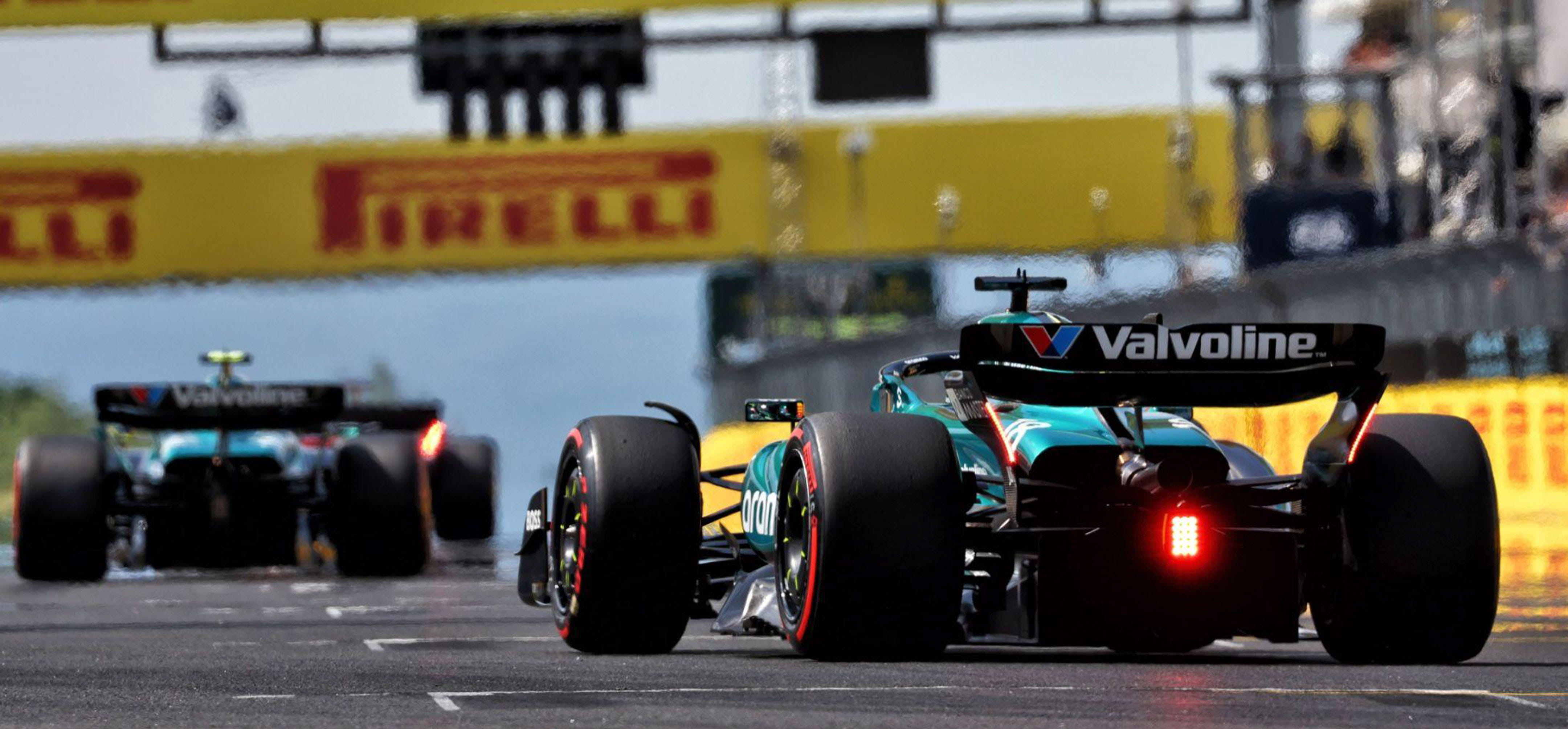 Large amounts of drag mean F1 cars can decelerate significantly without the use of brakes