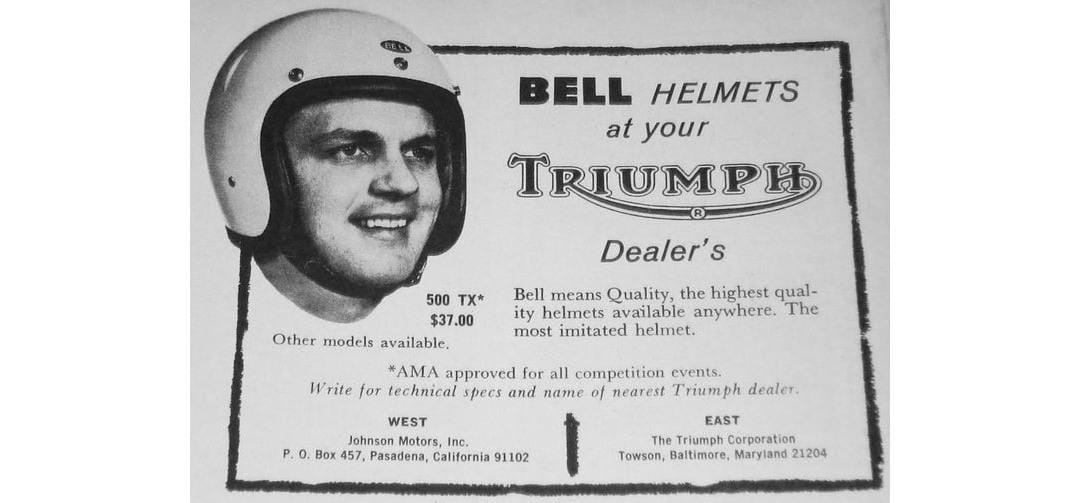 Vintage Bell Helmets ad