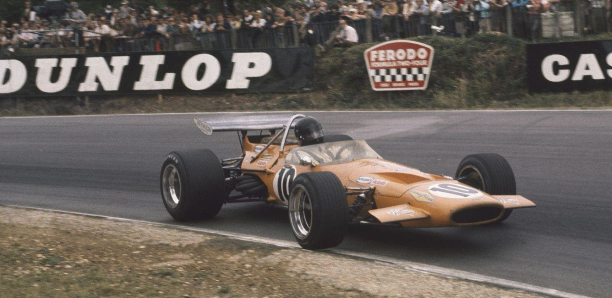 Dan Gurney driving a McLaren