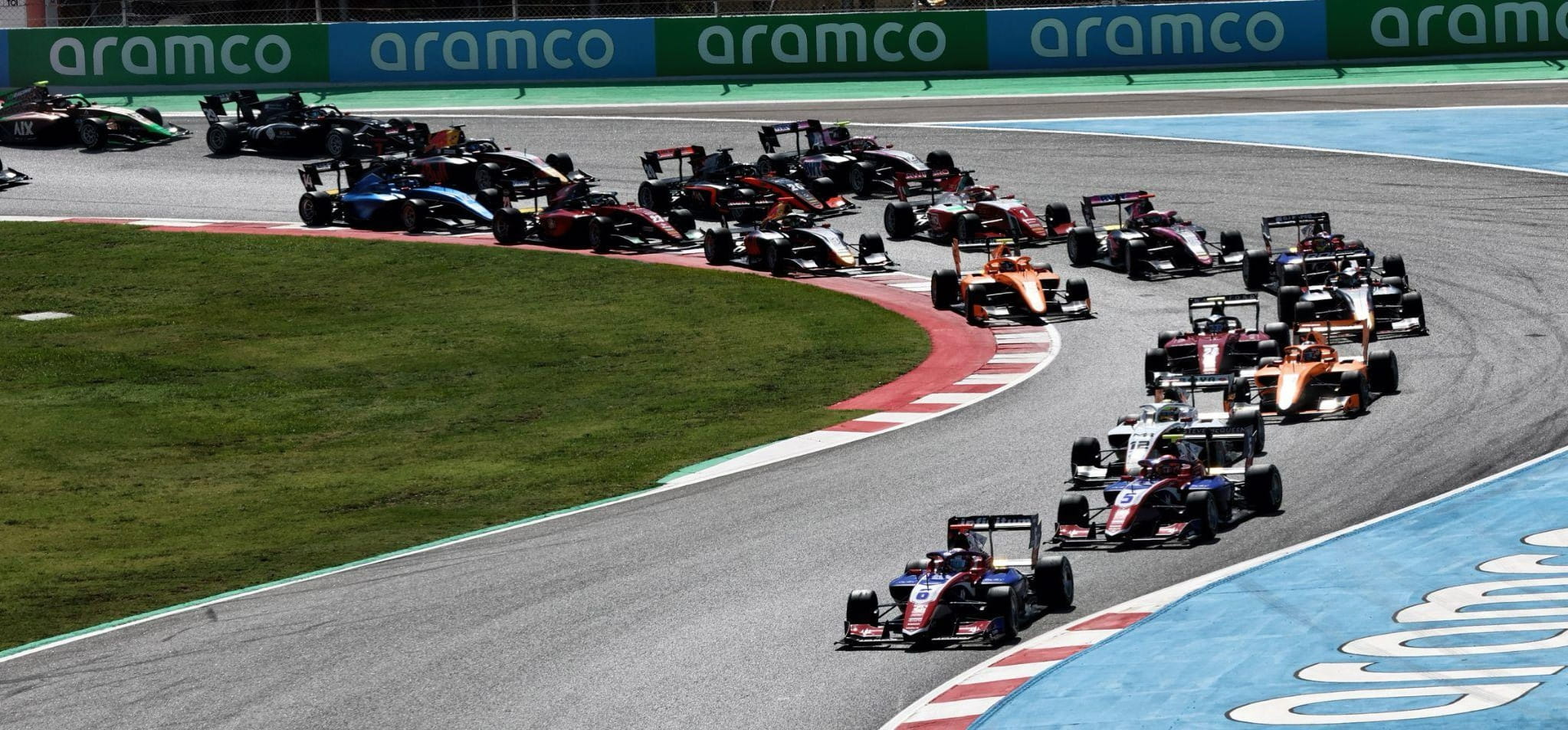F3 race start, Spain 2024