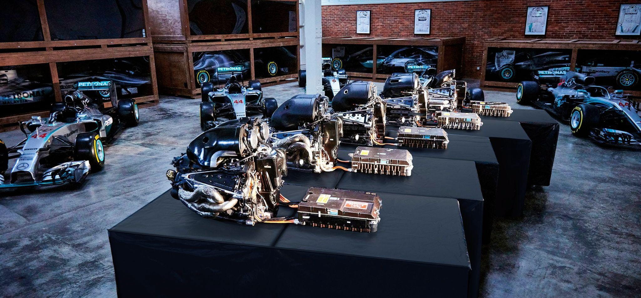 Mercedes AMG F1 engines