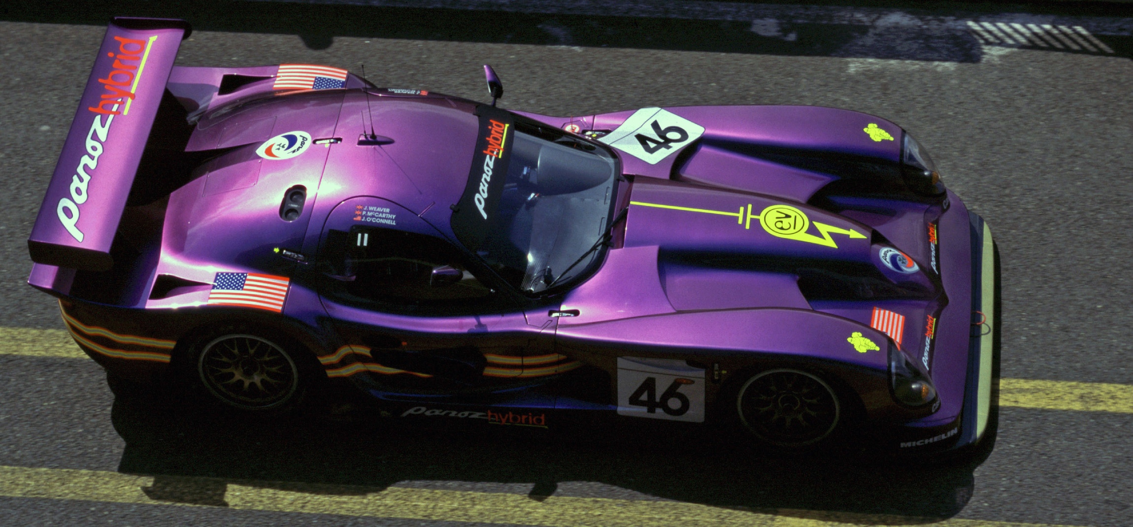 Panoz hybrid Q9 racing car