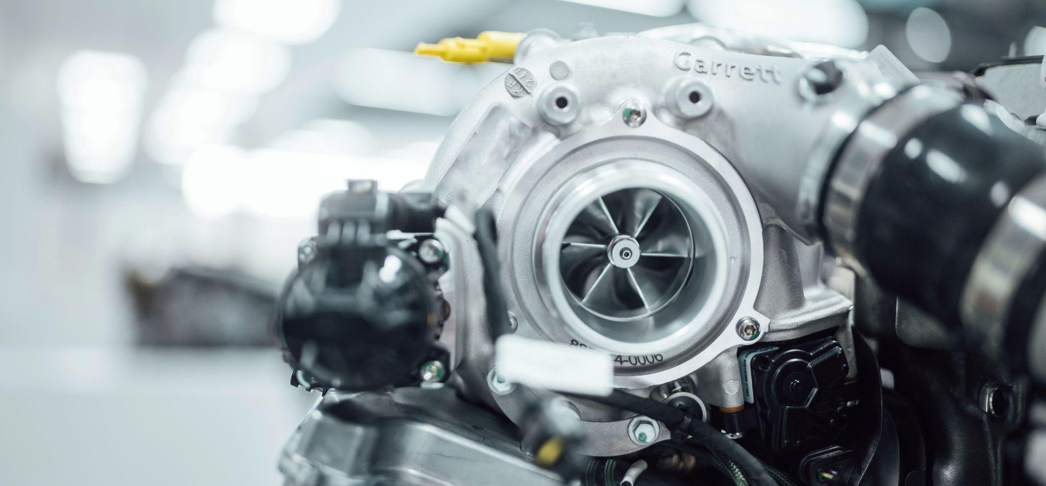 Image of a Garrett turbocharger