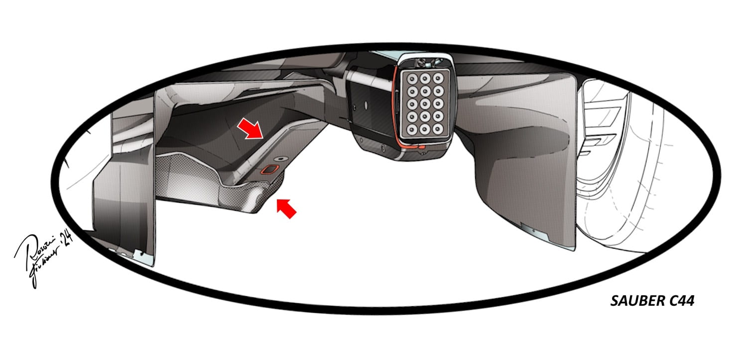 Sauber diffuser illlustration