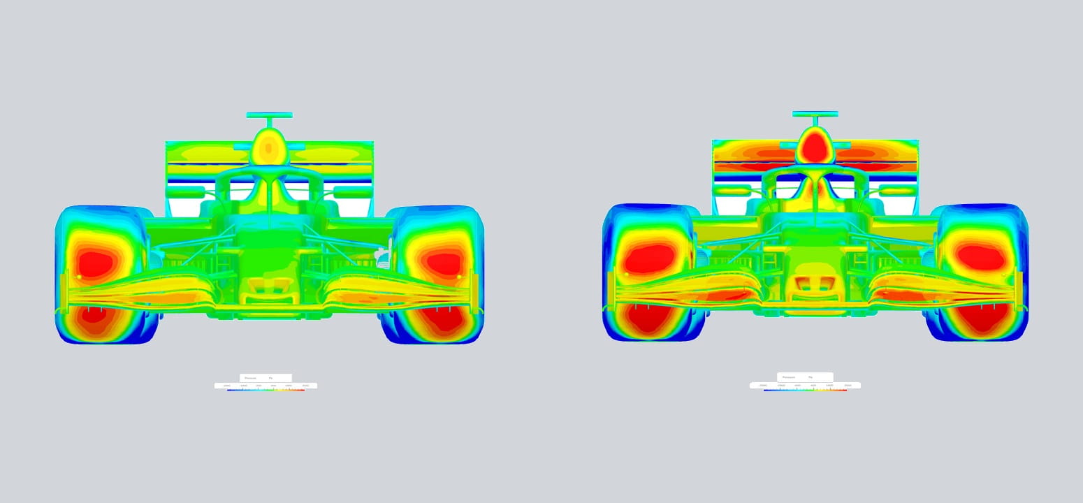 visualisation of slipstreaming