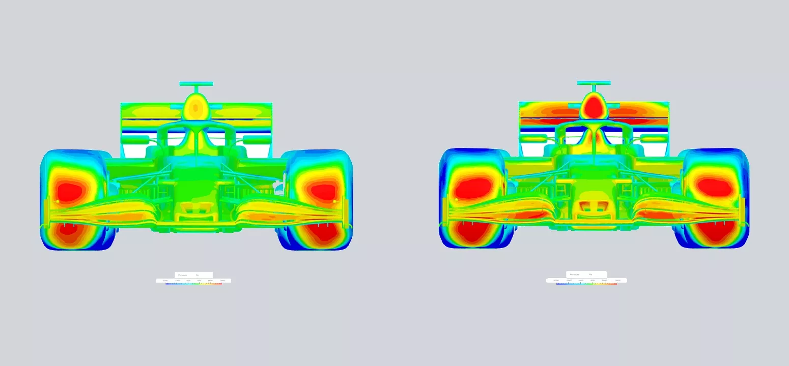 visualisation of slipstreaming