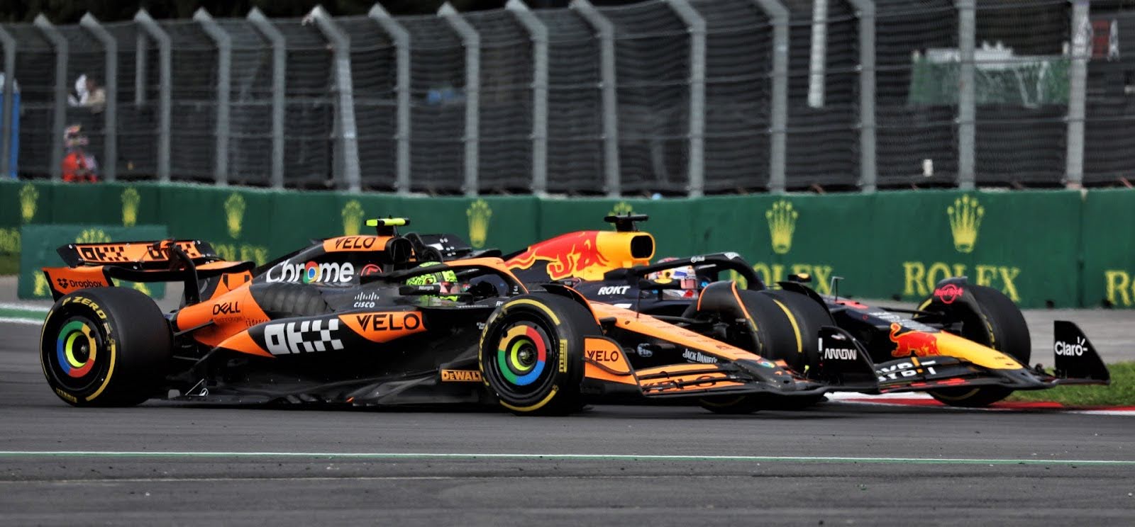 McLaren and Red Bull 2024 F1