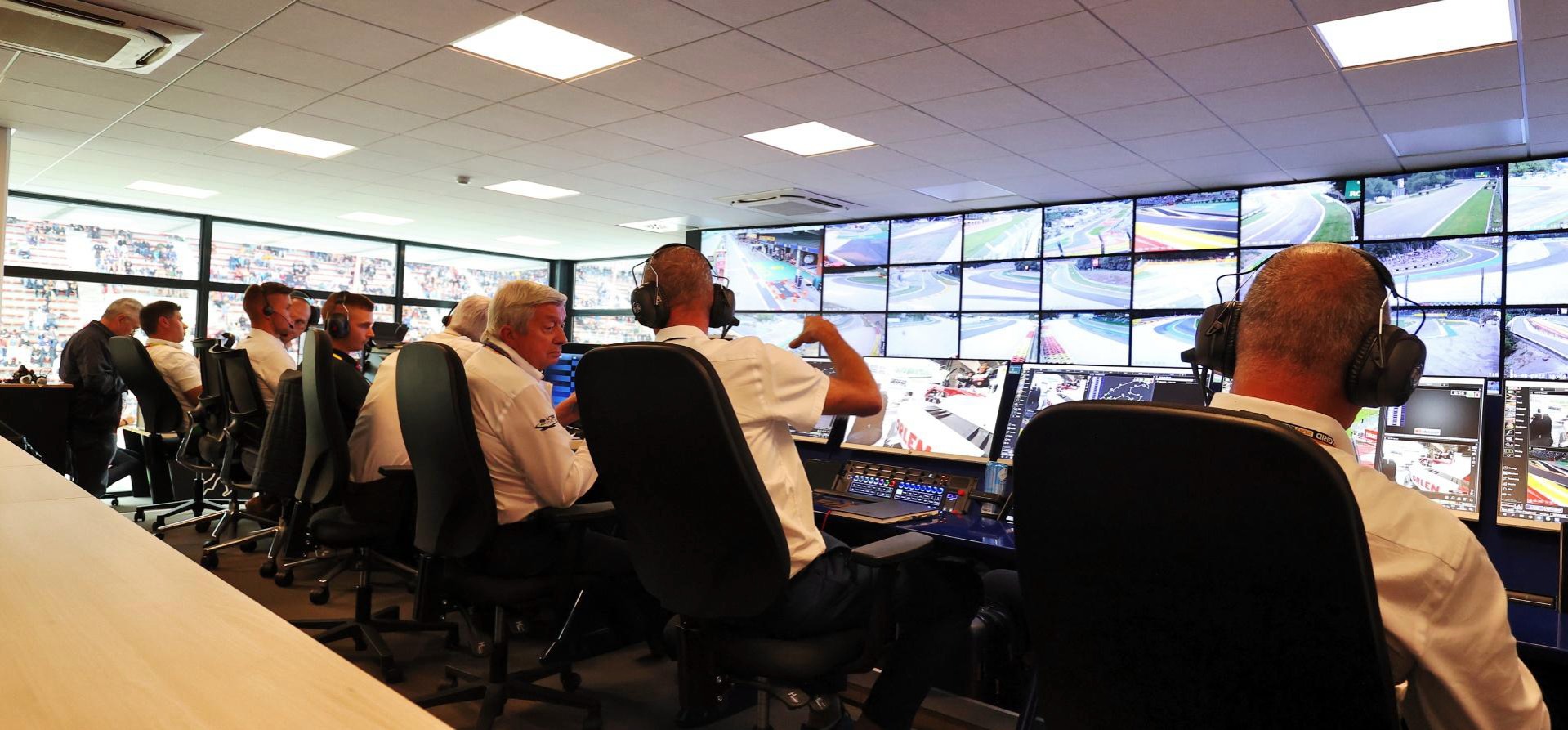 FIA race control room