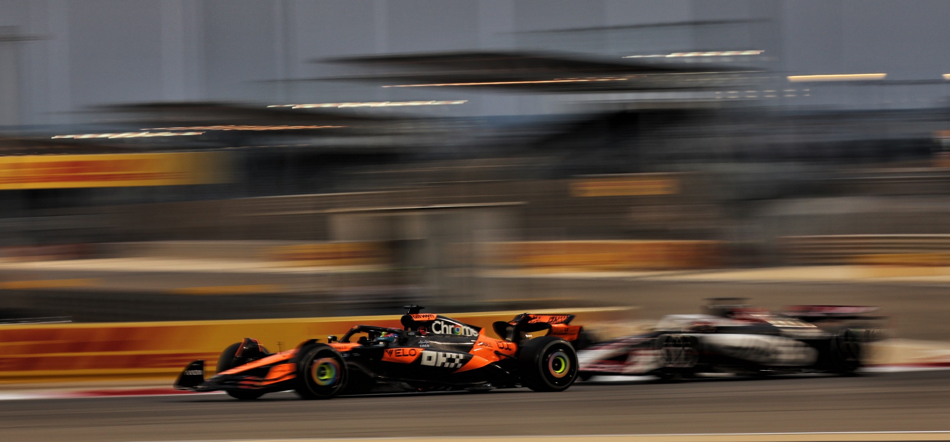 McLaren leading Haas in F1 2025 pre-season testing, Bahrain