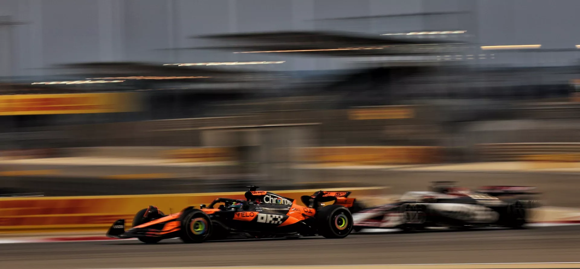 McLaren leading Haas in F1 2025 pre-season testing, Bahrain