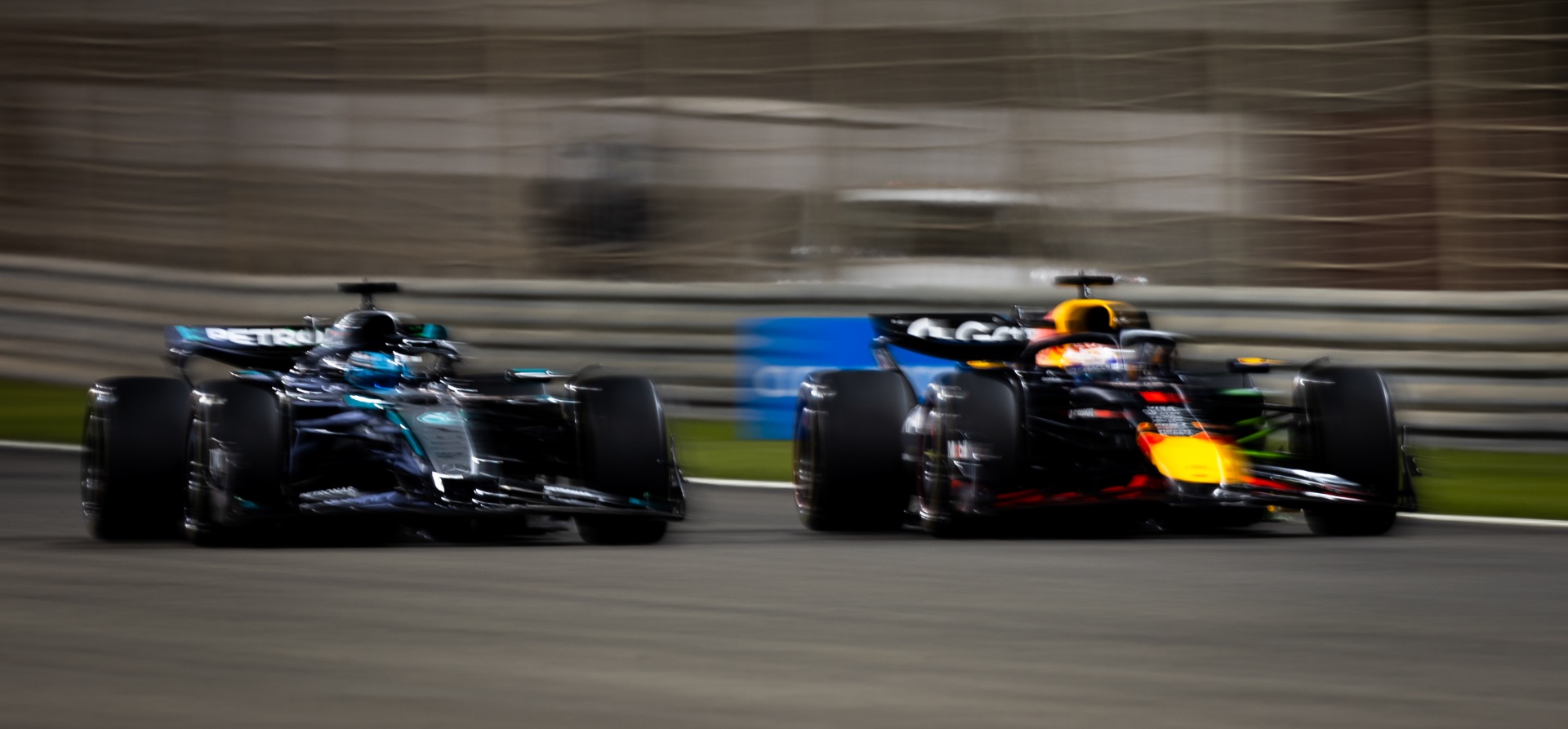 Red Bull leading Mercedes in 2025 F1 pre-season testing in Bahrain