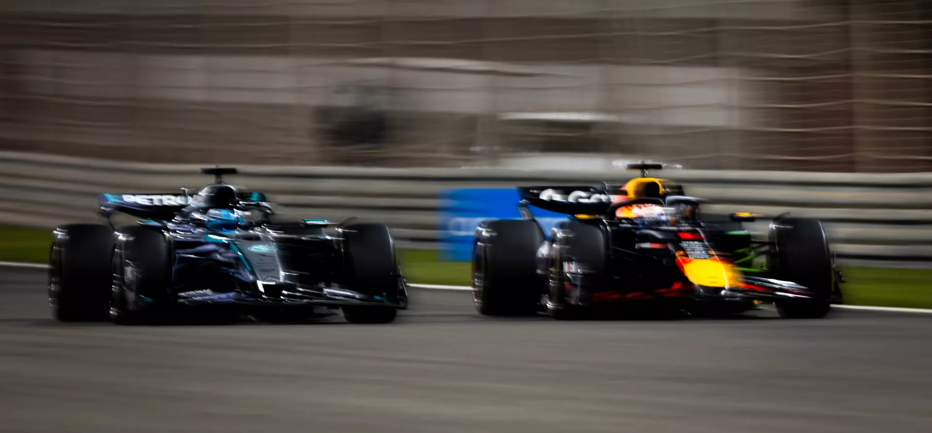 Red Bull leading Mercedes in 2025 F1 pre-season testing in Bahrain