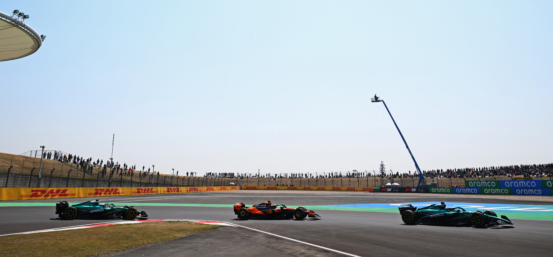 F1 cars 2025 China sprint