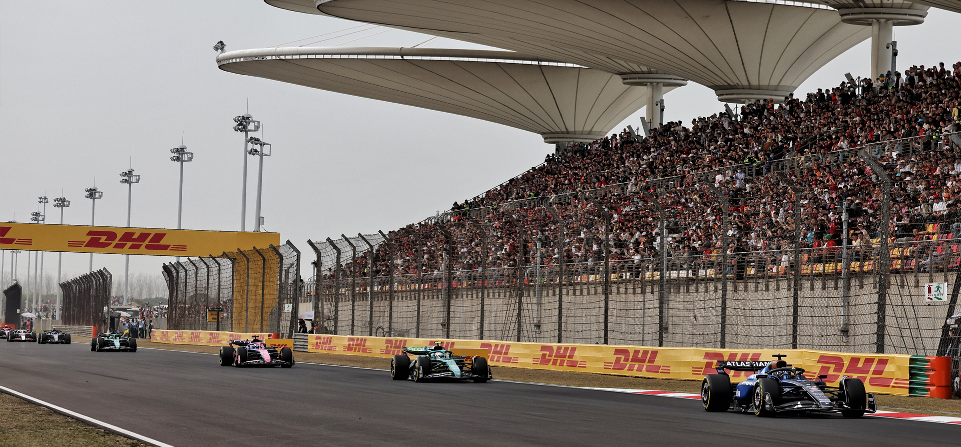 F1 cars 2025 China