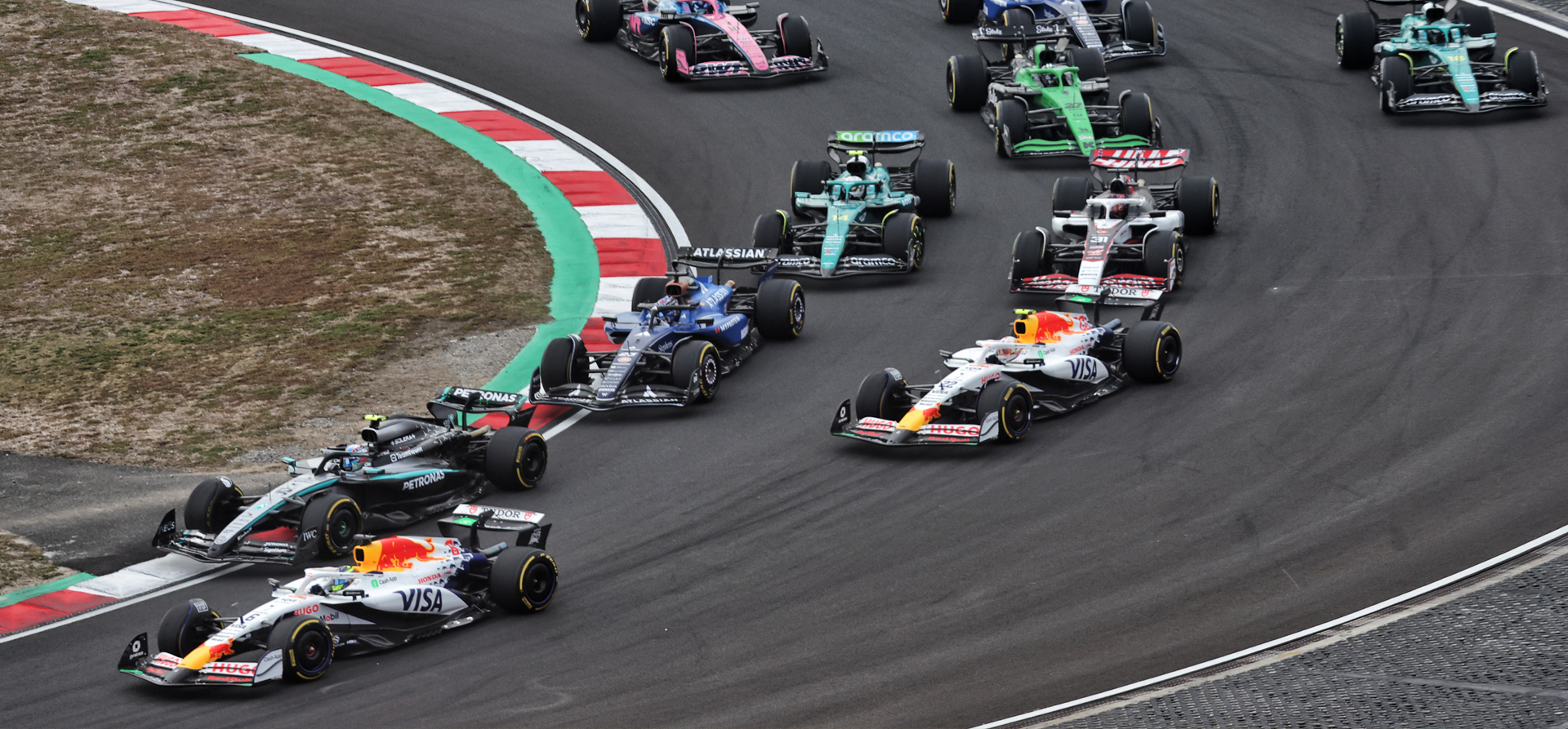 F1 cars 2025 China 