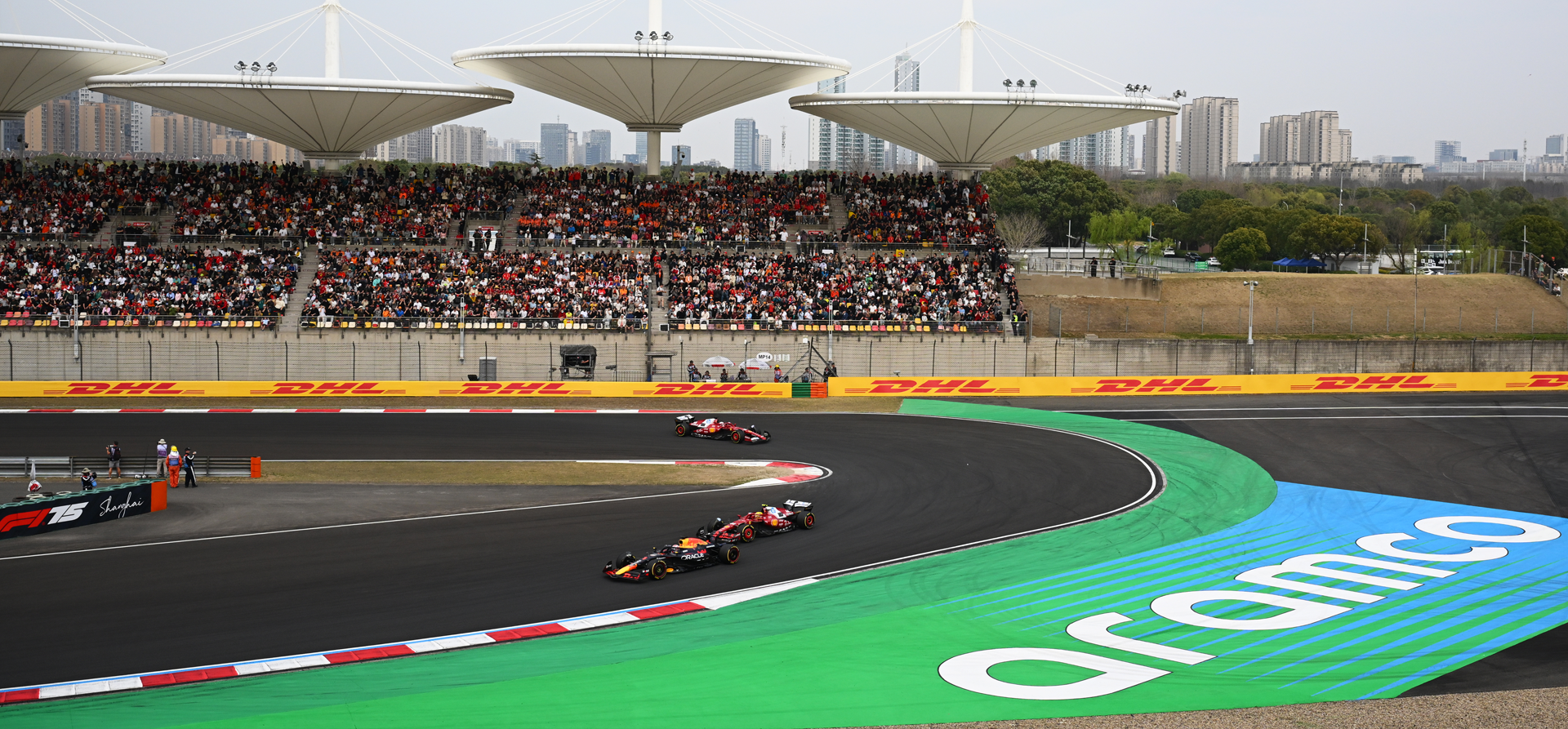 F1 cars 2025 China 