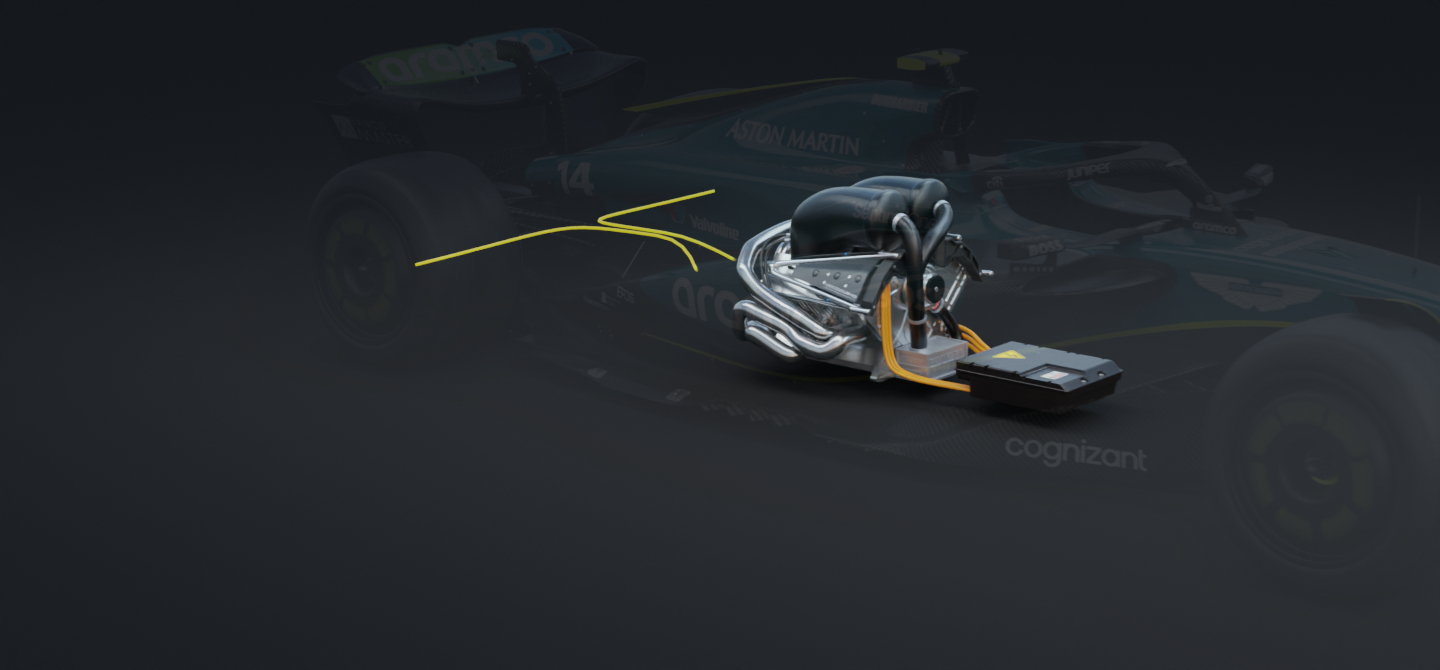 F1 engine render