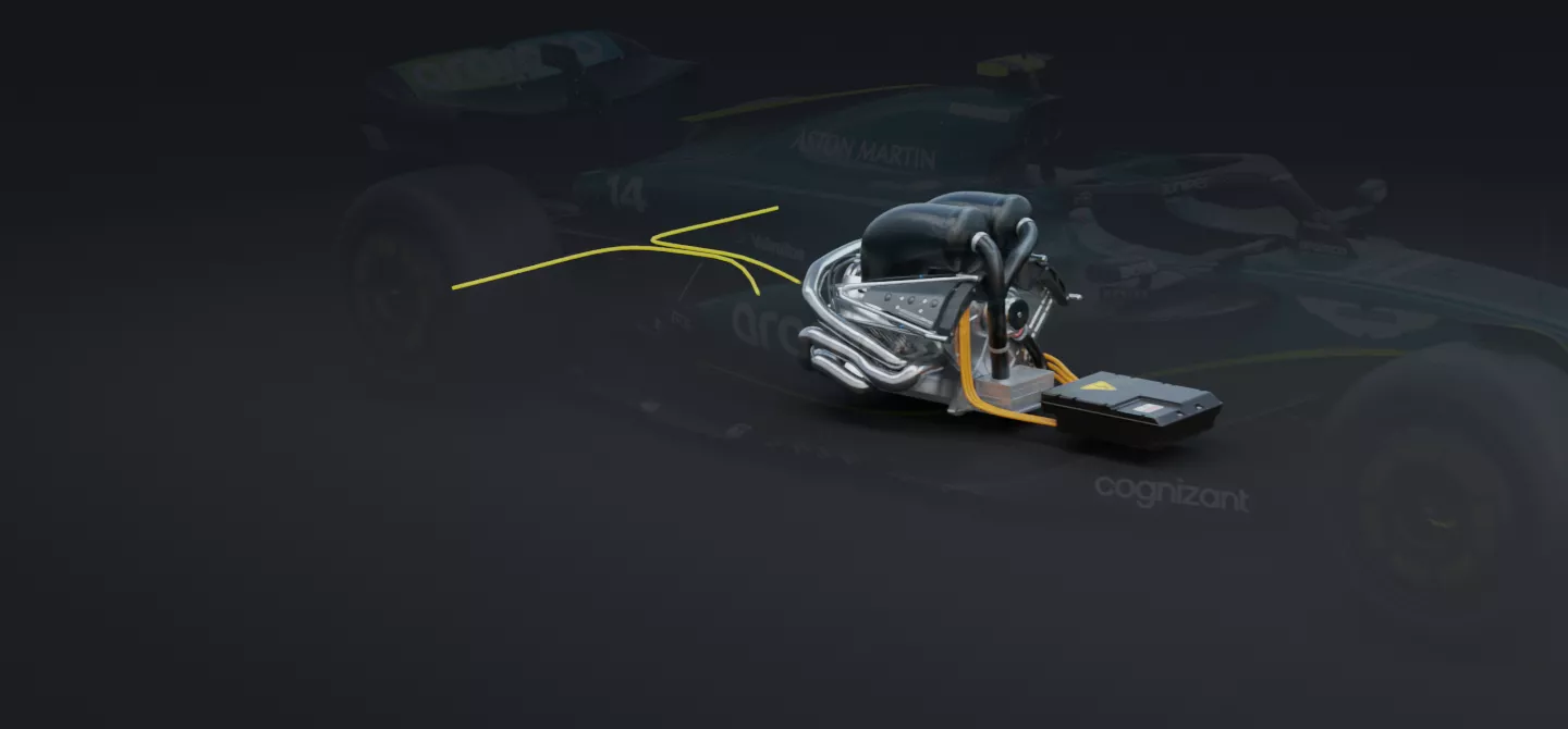 F1 engine render