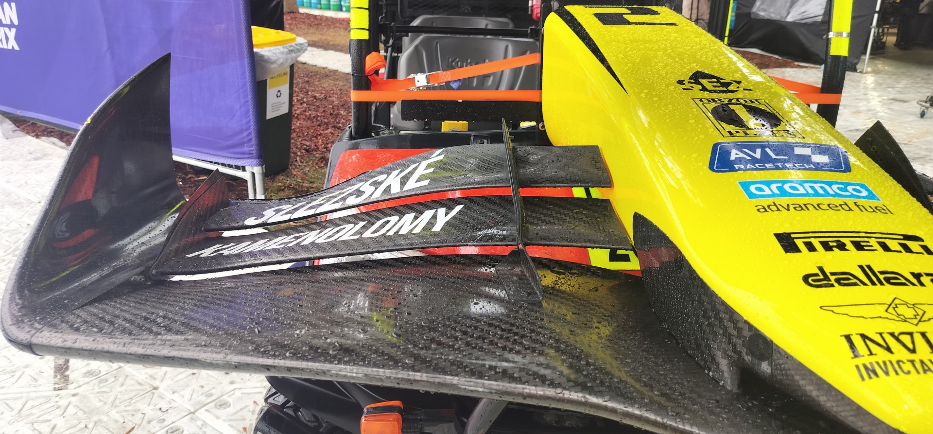 Closeup image of 2025 F2 front wing