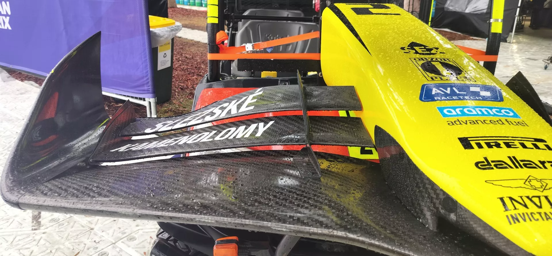 Closeup image of 2025 F2 front wing