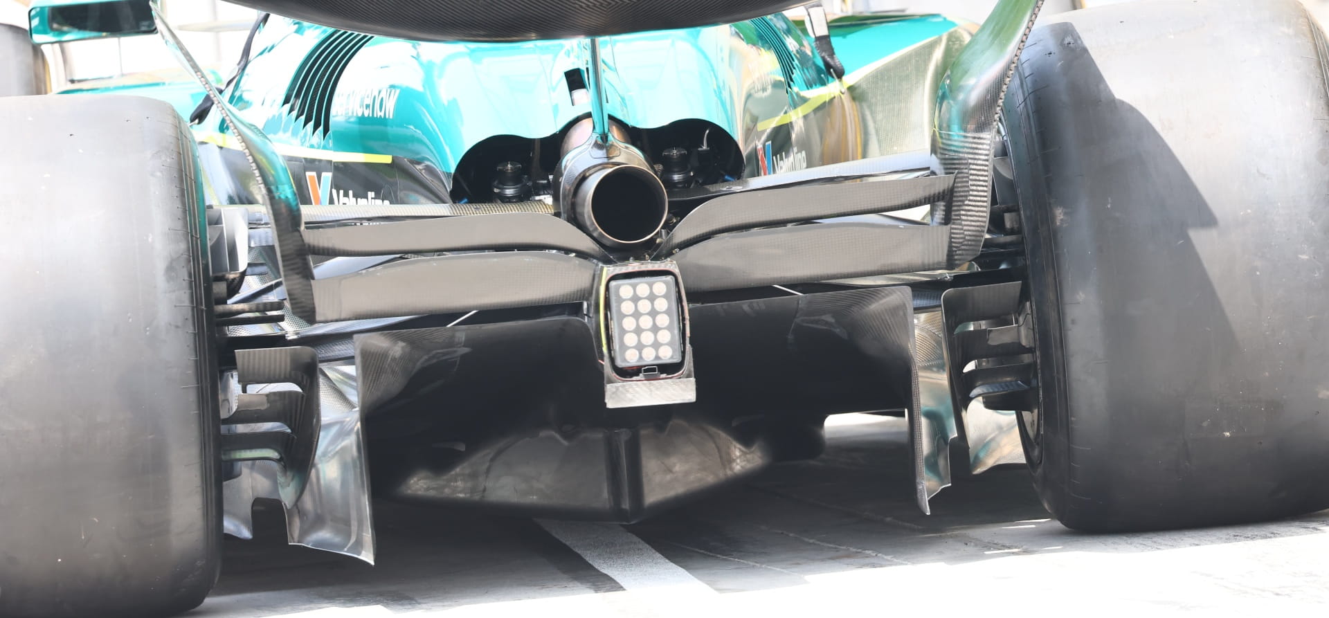 Aston Martin F1 diffuser