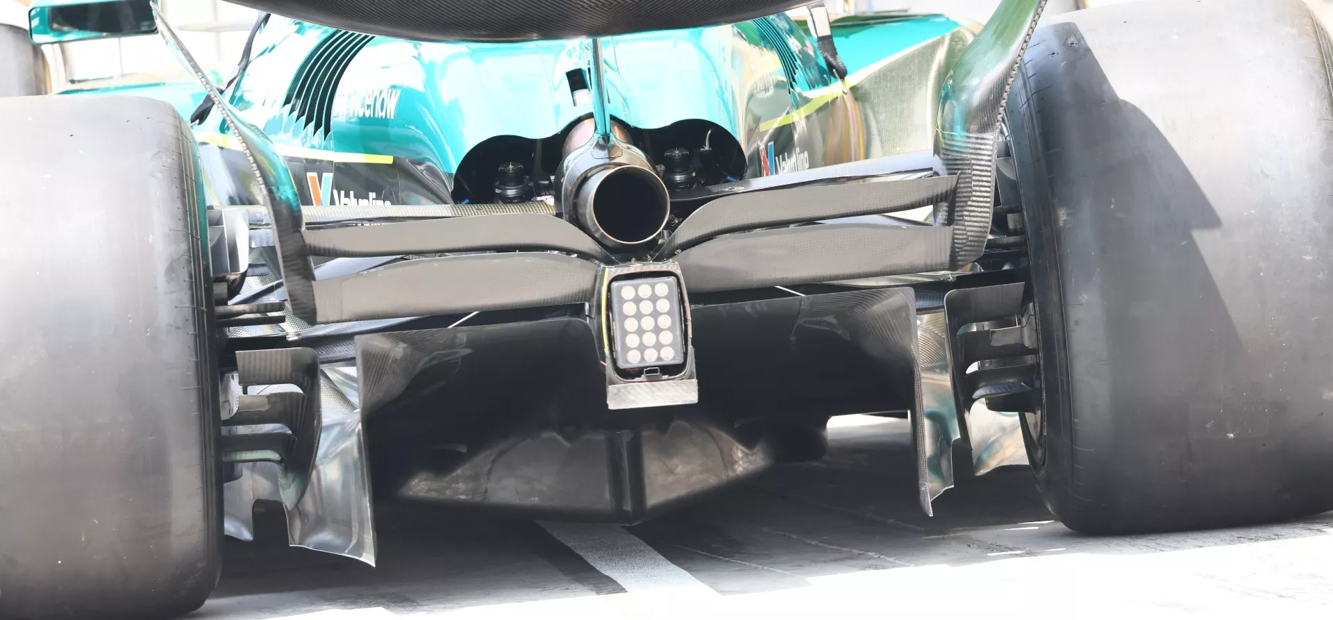 Aston Martin F1 diffuser