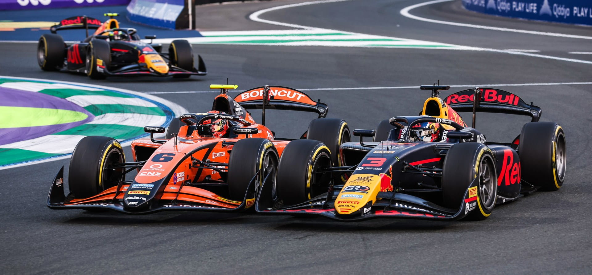 F2 cars