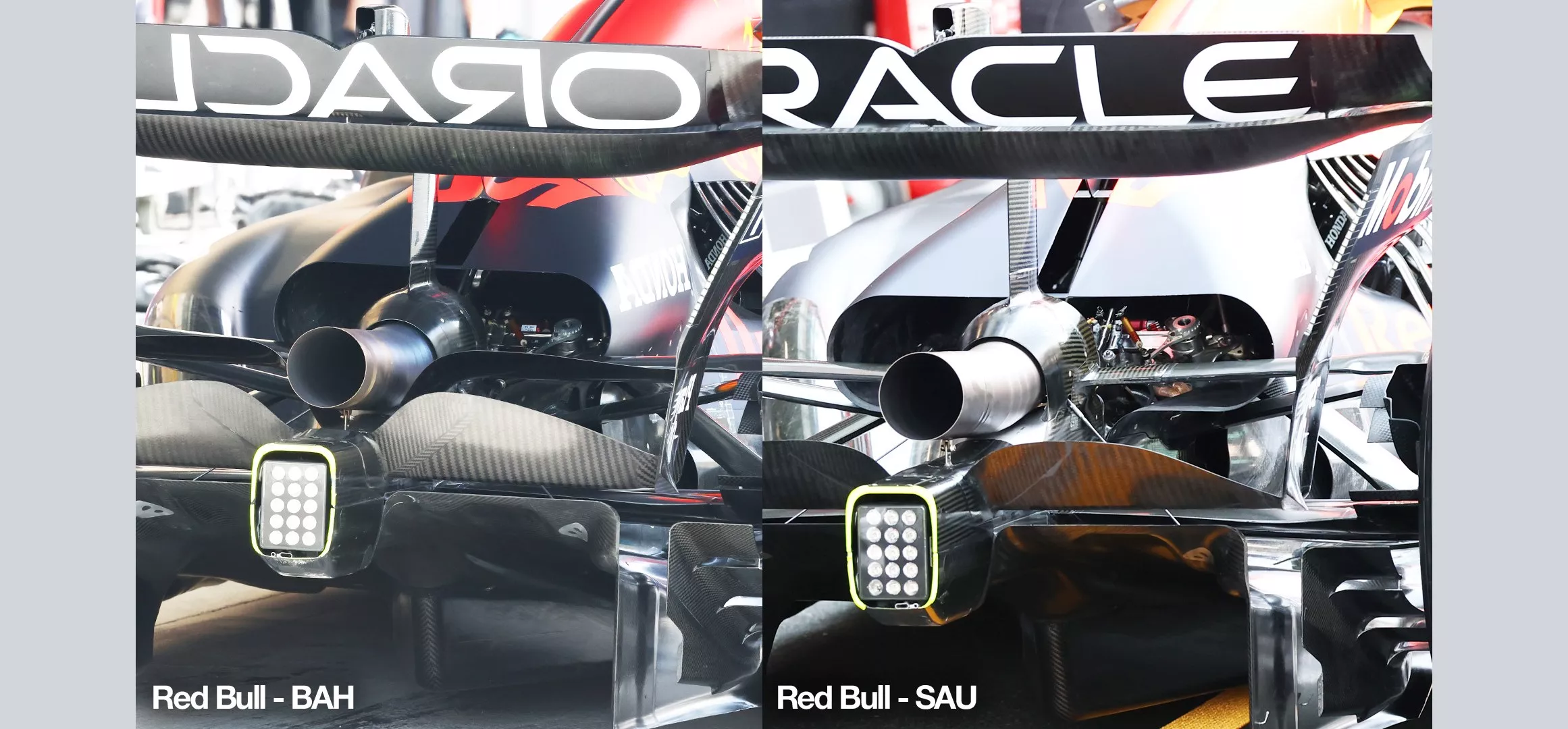 Engine cover F1 car