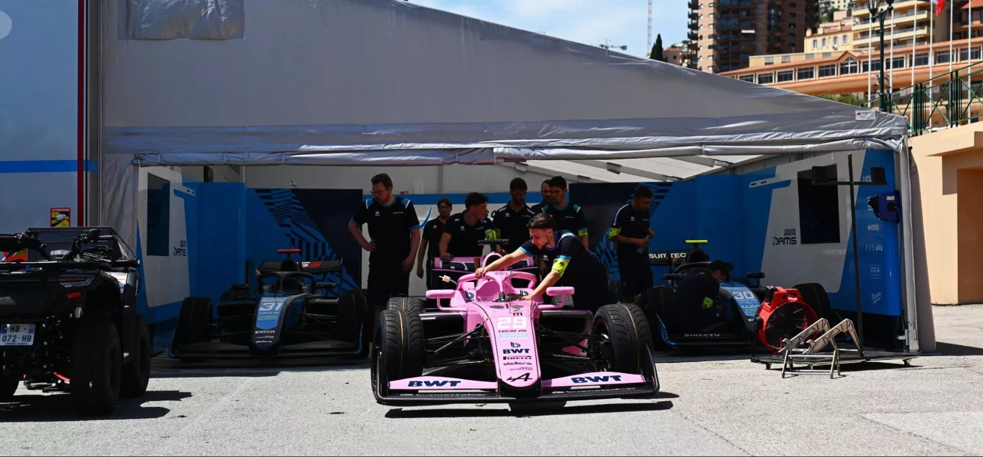F3 Paddock, Monaco