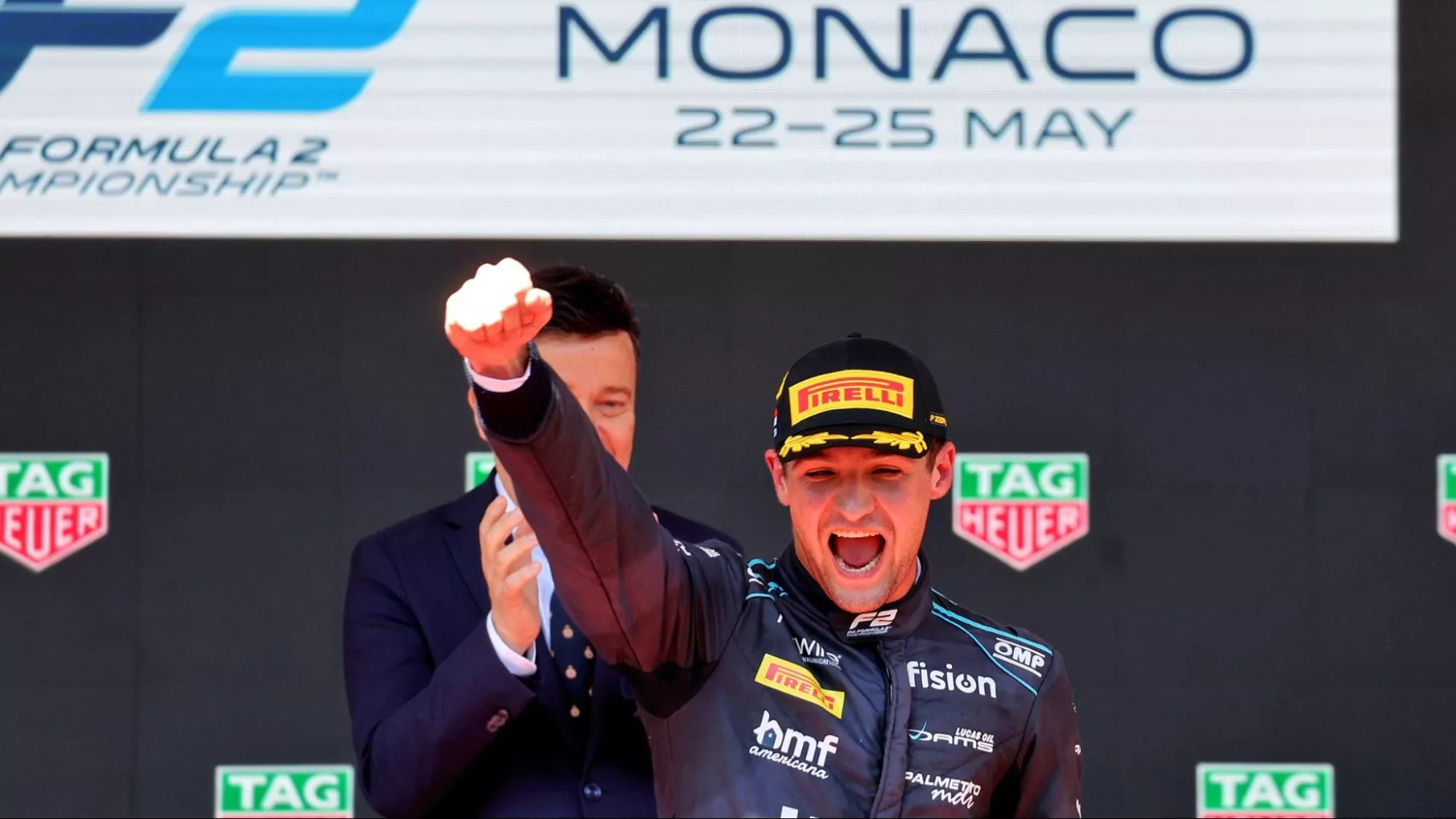 F2 podium Monaco 2025