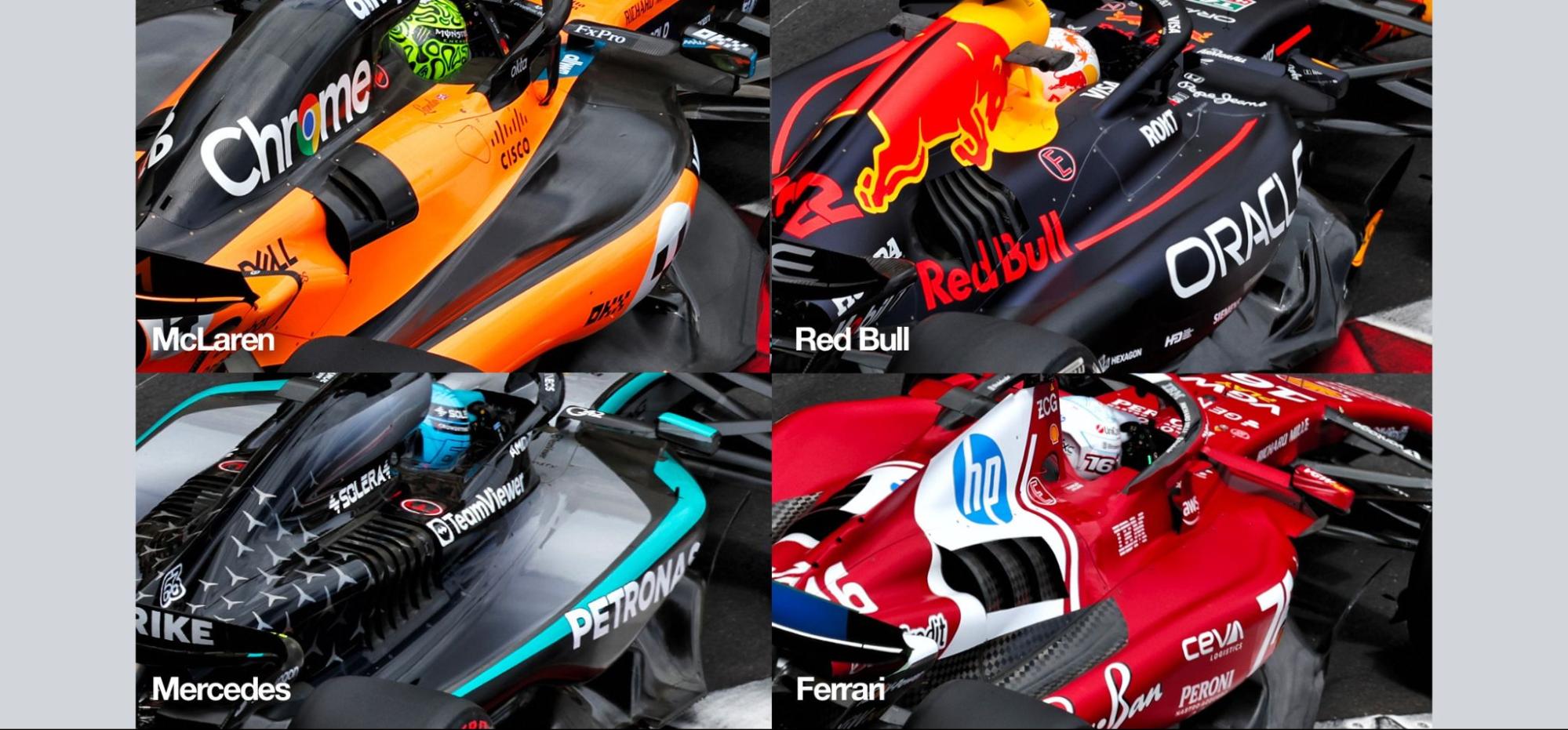 Engine covers, F1 2025