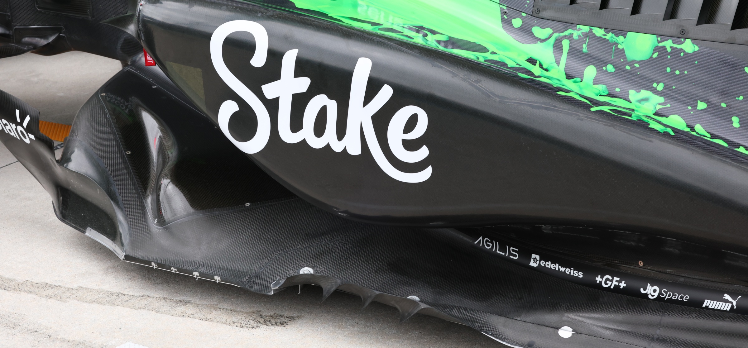 Sauber F1 sidepod