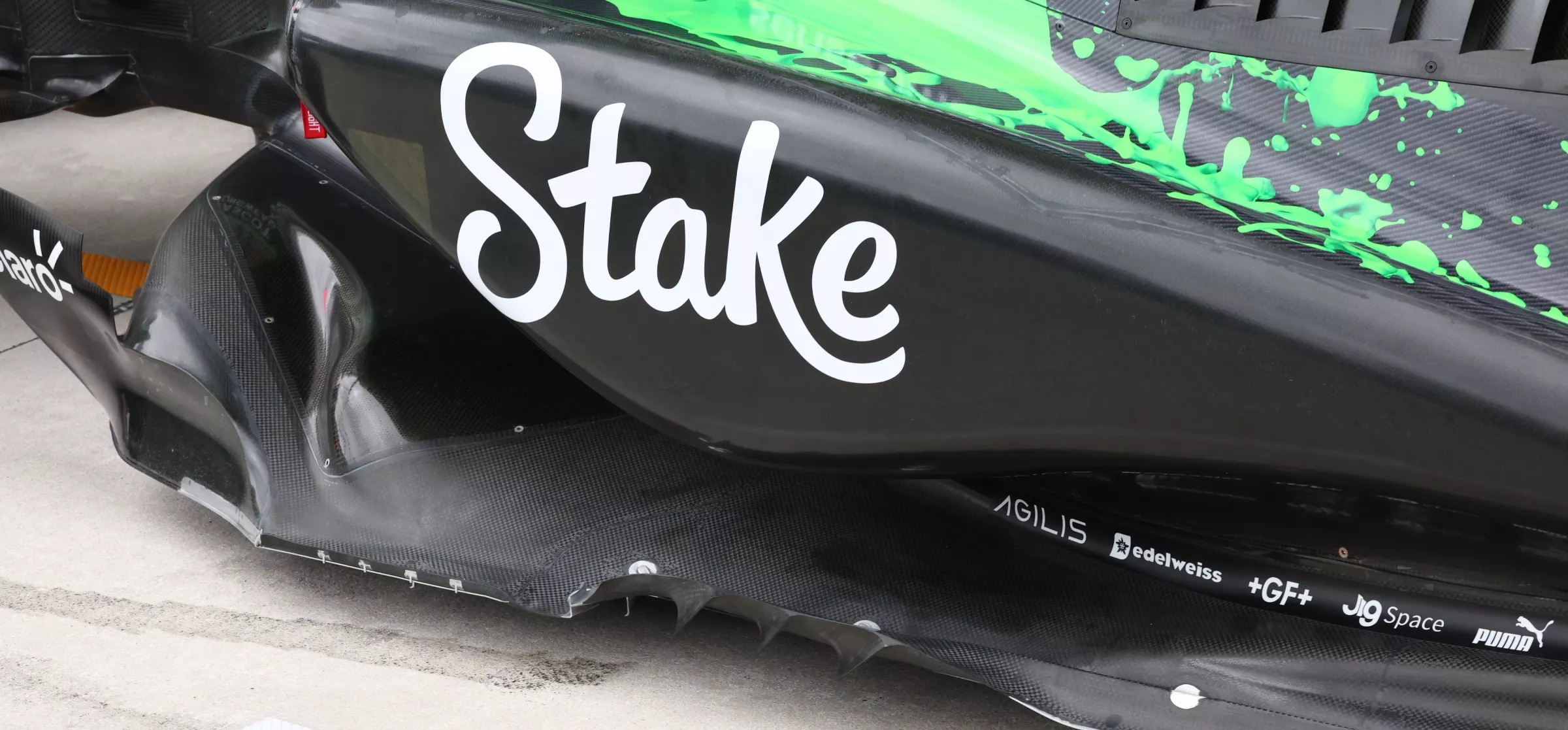 Sauber F1 sidepod